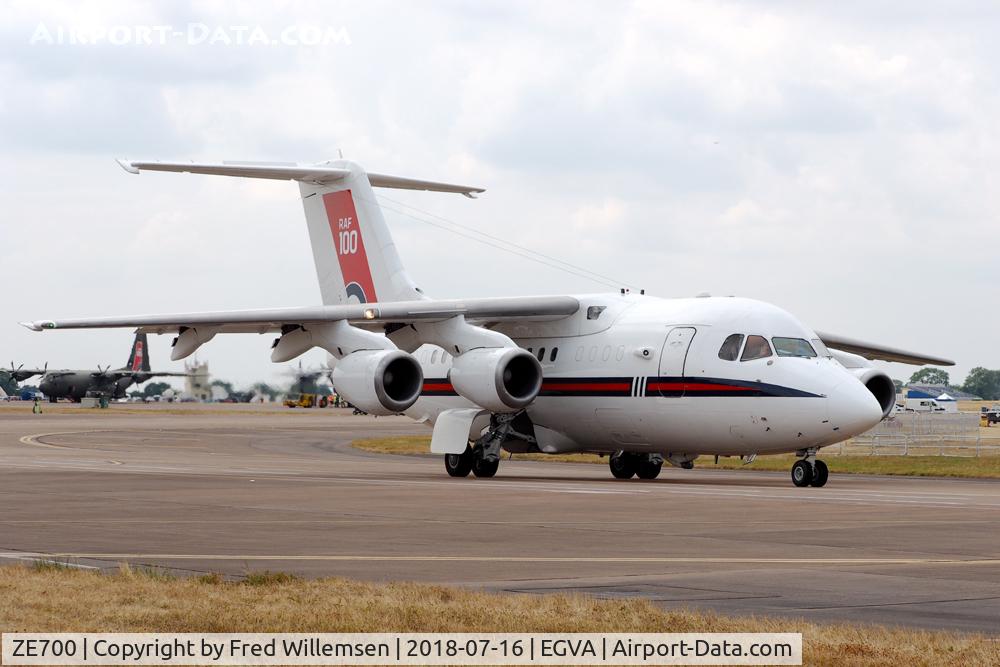 ZE700, 1984 British Aerospace BAe.146-100 CC.2 C/N E1021, 