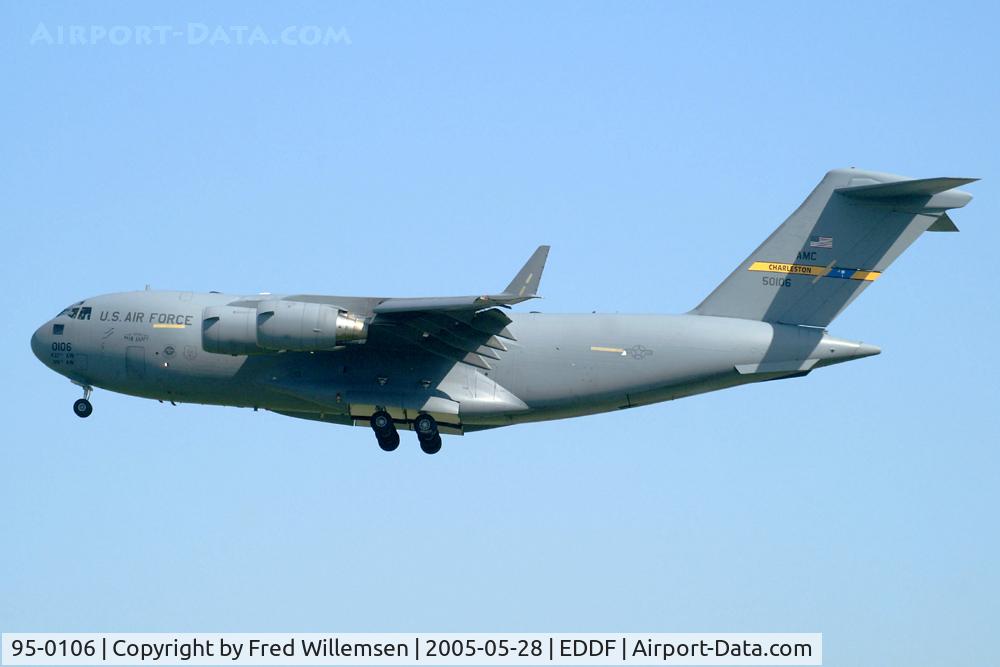 95-0106, 1995 McDonnell Douglas C-17A Globemaster III C/N P-31, 