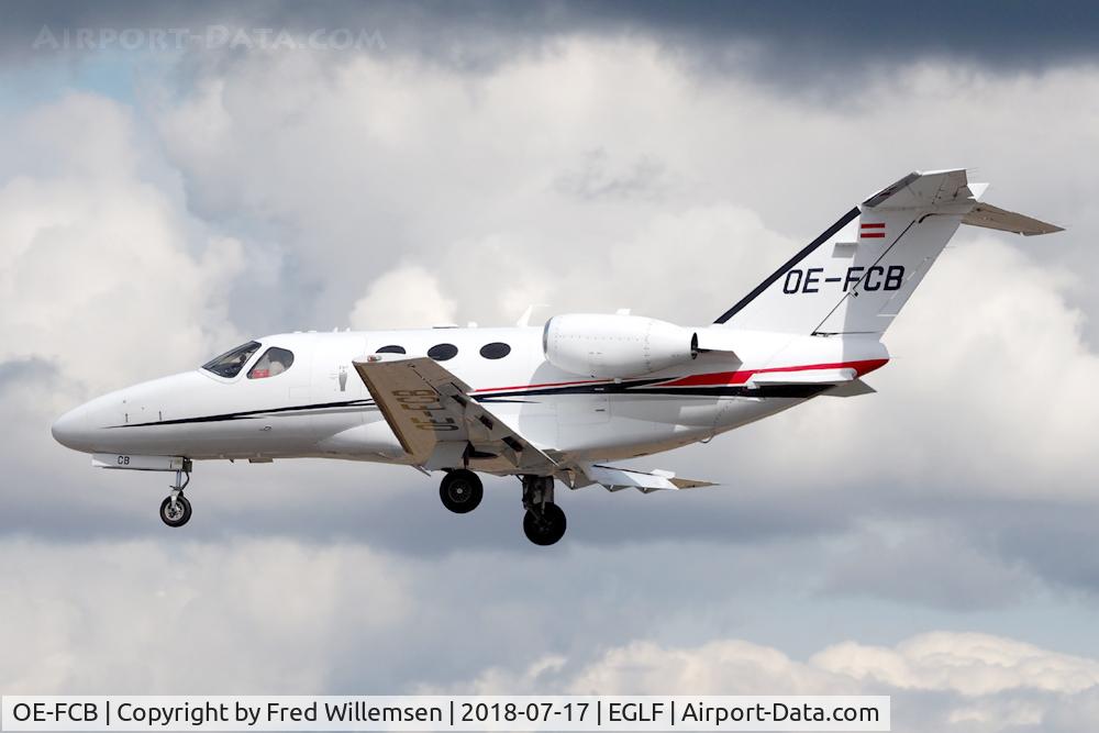 OE-FCB, 2008 Cessna 510 Citation Mustang Citation Mustang C/N 510-0044, GLOBE AIR