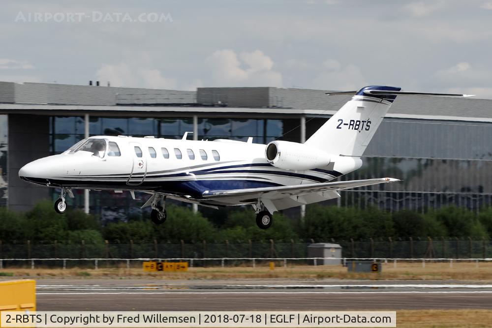 2-RBTS, 2018 Cessna 525B CitationJet CJ3+ C/N 525B-0537, 