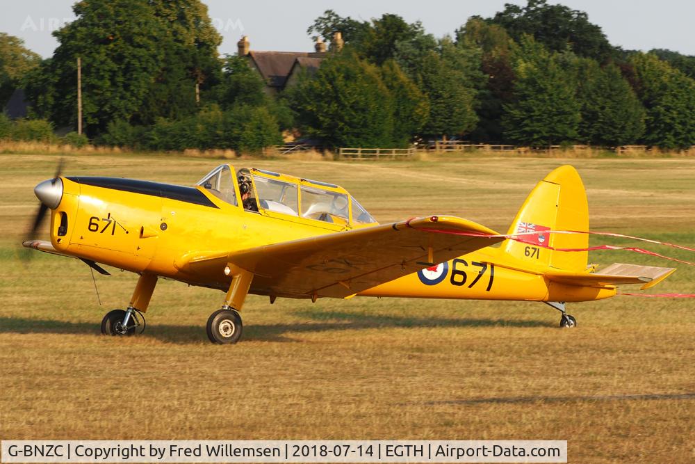 G-BNZC, 1952 De Havilland DHC-1 Chipmunk 22 C/N C1/0778, 