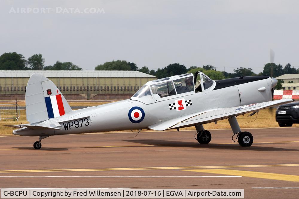 G-BCPU, 1953 De Havilland DHC-1 Chipmunk T.10 C/N C1/0839, 
