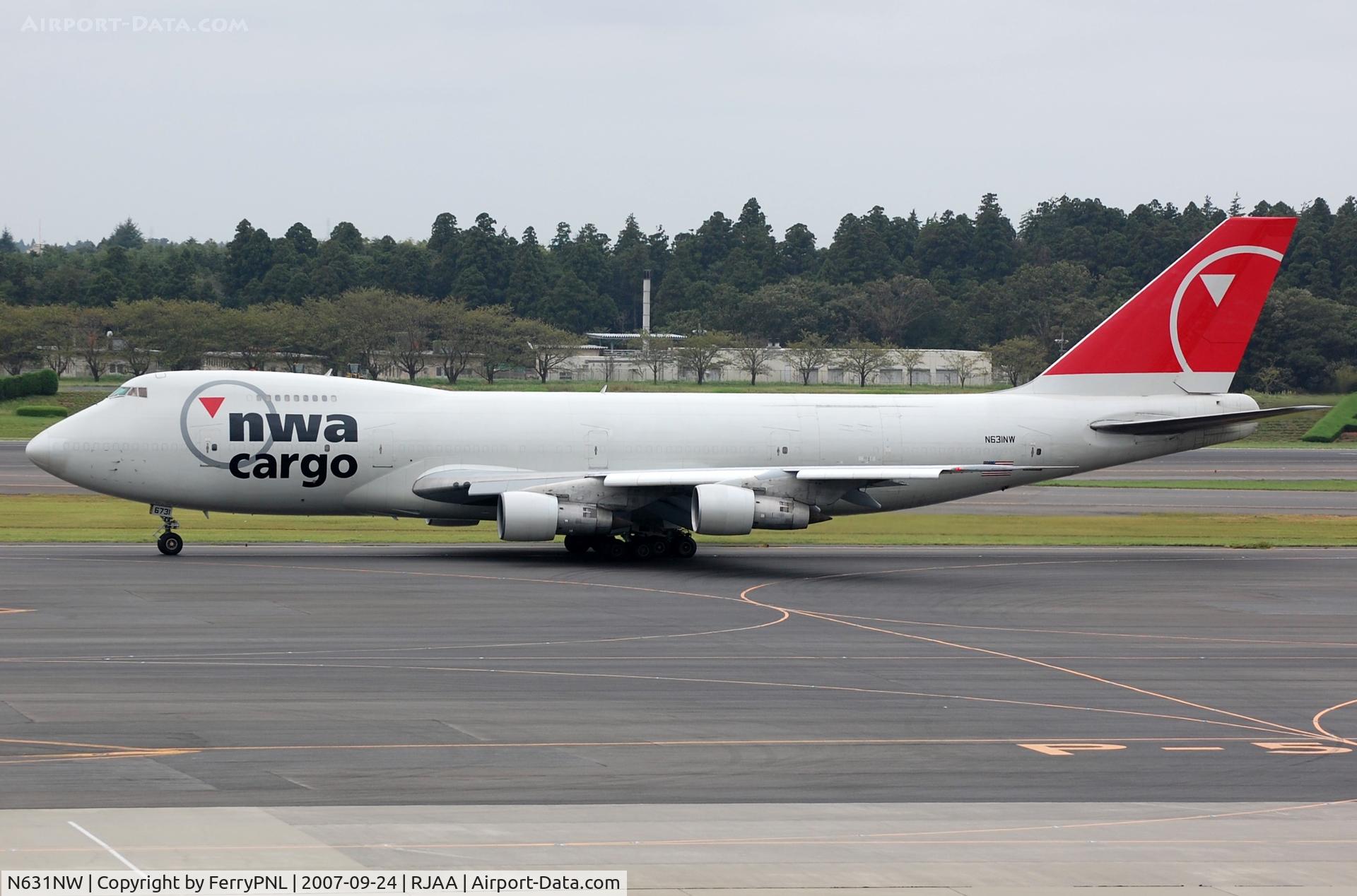 N631NW, 1984 Boeing 747-251B C/N 23111, Northwest Cargo B742F