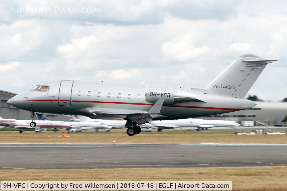 9H-VFG, 2014 Bombardier Challenger 605 (CL-600-2B16) C/N 5978, 