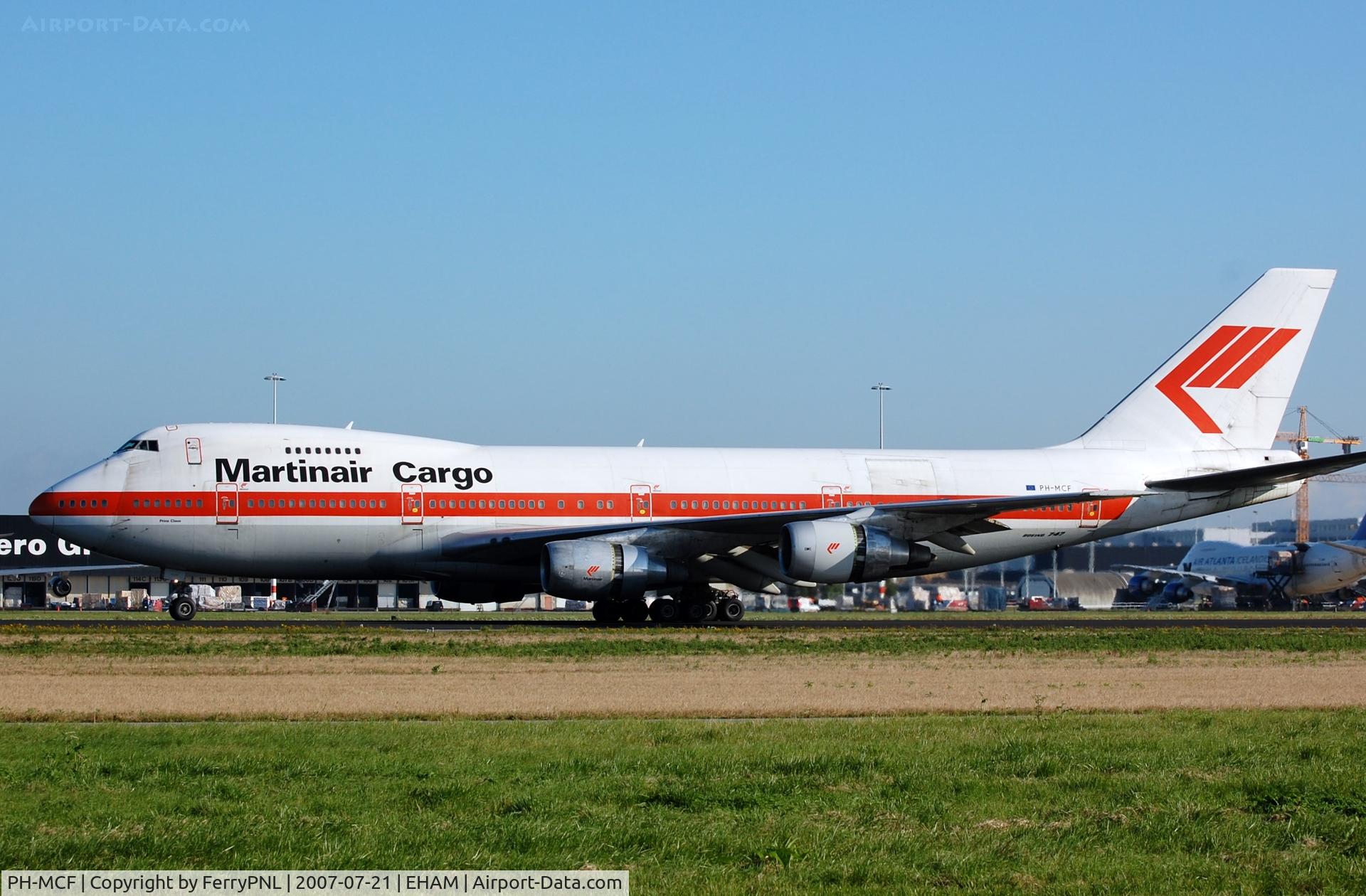 PH-MCF, 1988 Boeing 747-21AC C/N 24134, Martinair B742F trying to depart but had to abbort.