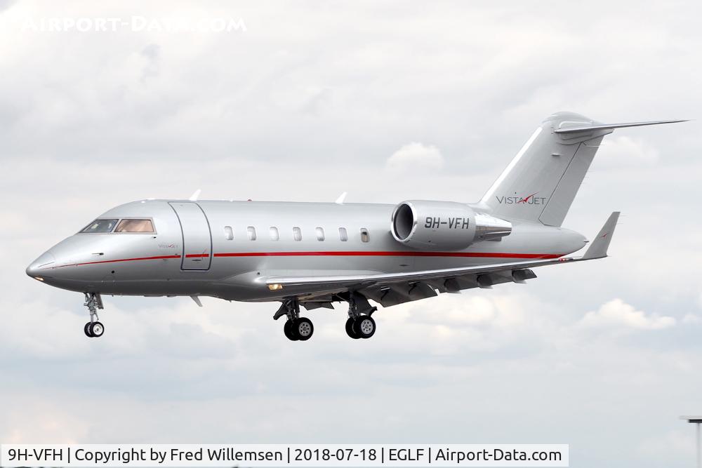 9H-VFH, 2014 Bombardier Challenger 605 (CL-600-2B16) C/N 5979, 