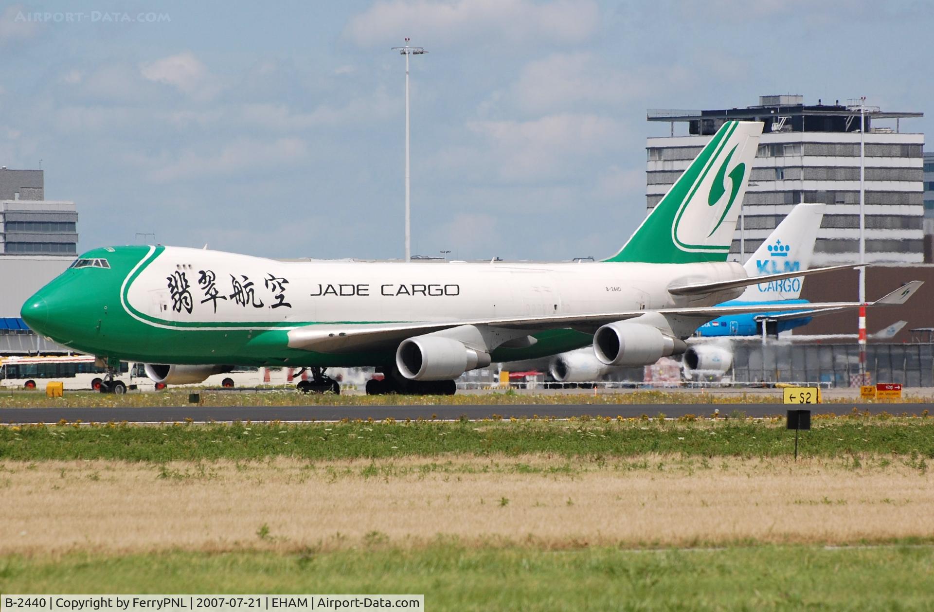 B-2440, 2006 Boeing 747-4EVF/ER C/N 35171, Jade Cargo B744F in AMS