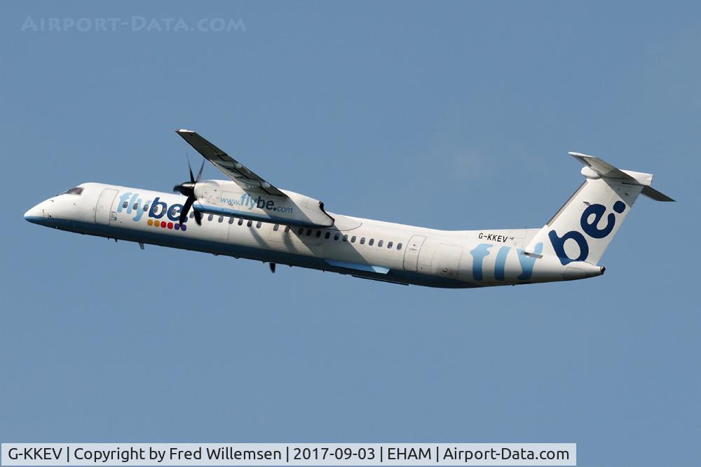 G-KKEV, 2008 De Havilland Canada DHC-8-402Q Dash 8 C/N 4201, FlyBe