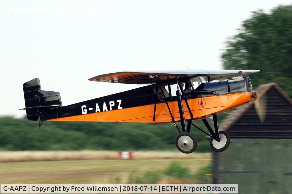 G-AAPZ, 1930 Desoutter MKI C/N D.25, 