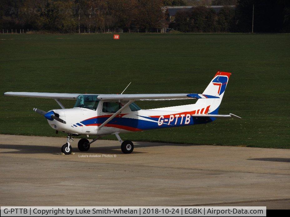 G-PTTB, 1982 Reims Cessna F152 C/N 1908, At Sywell Aerodrome.