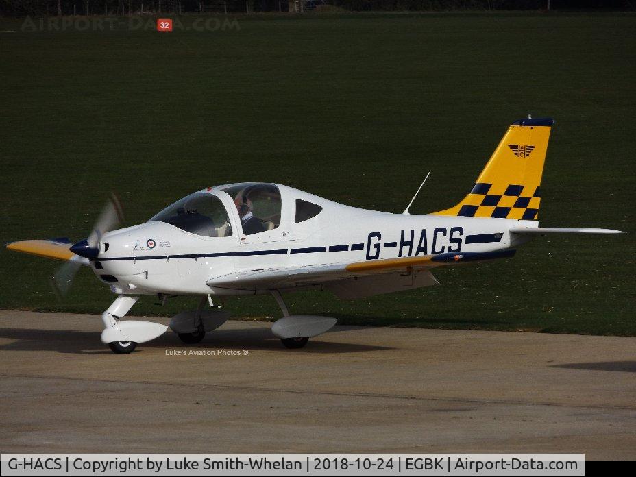 G-HACS, 2012 Tecnam P-2002JF Sierra C/N 199, At Sywell Aerodrome.