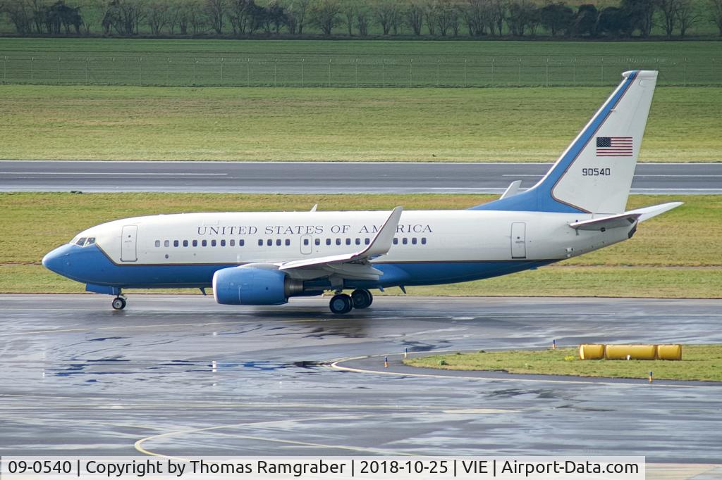 09-0540, 2010 Boeing C-40C Clipper (737-7BC BBJ) C/N 40706, USA Air Force Boeing 737-700