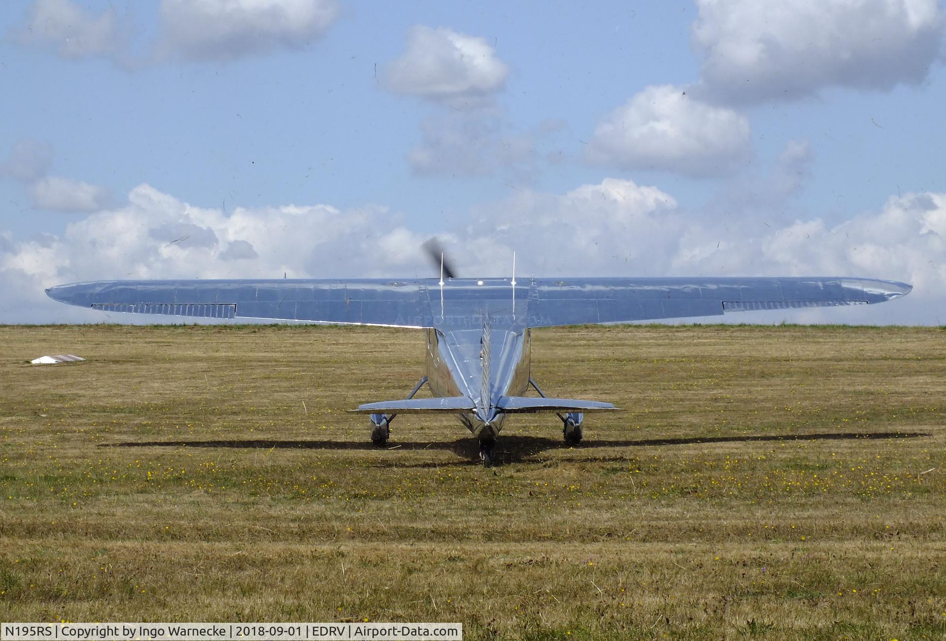 N195RS, 1950 Cessna 195A C/N 7594, Cessna 195B Businessliner at the 2018 Flugplatzfest Wershofen