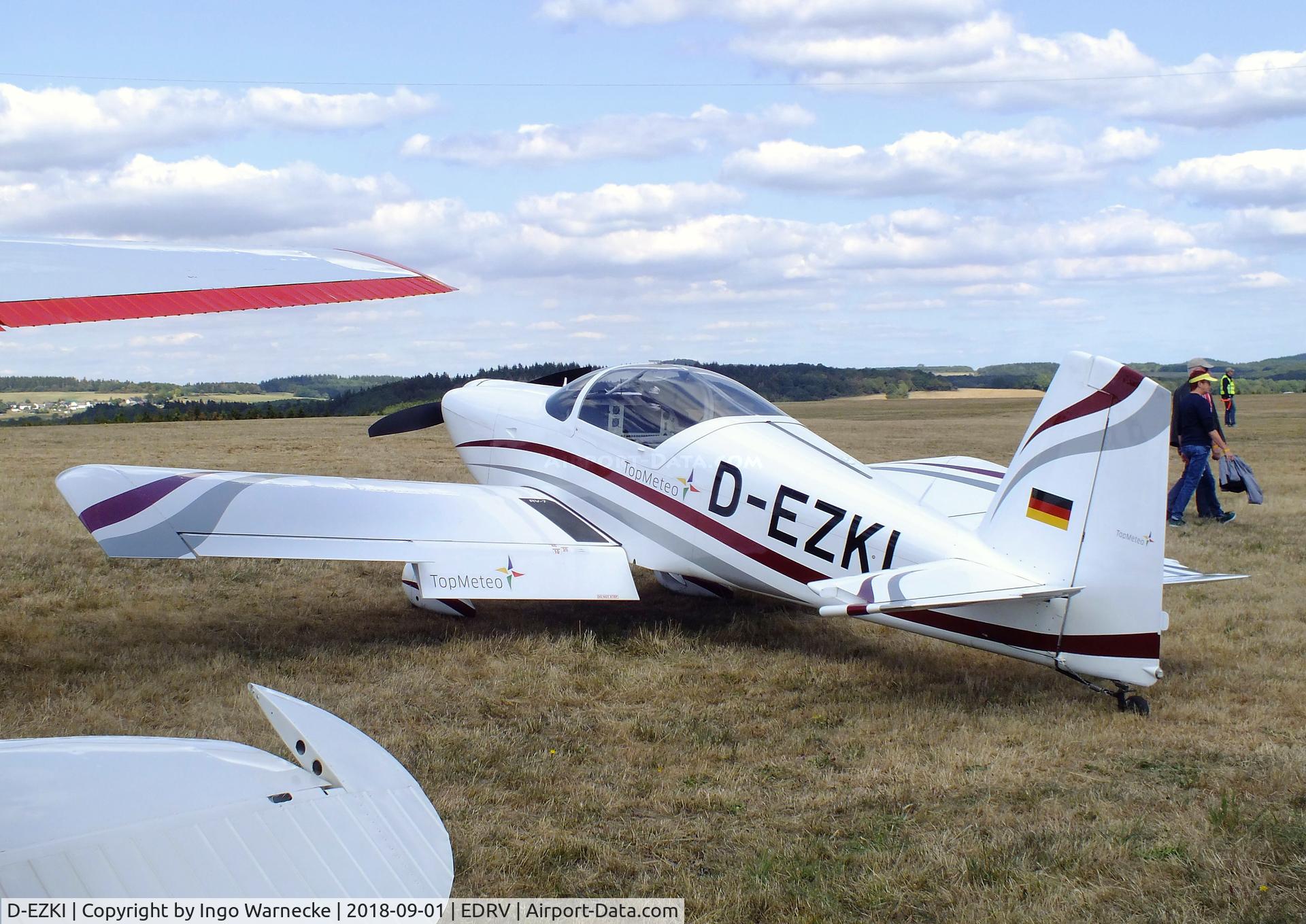 D-EZKI, 2016 Vans RV-7 C/N 2002536, Vans RV-7 at the 2018 Flugplatzfest Wershofen