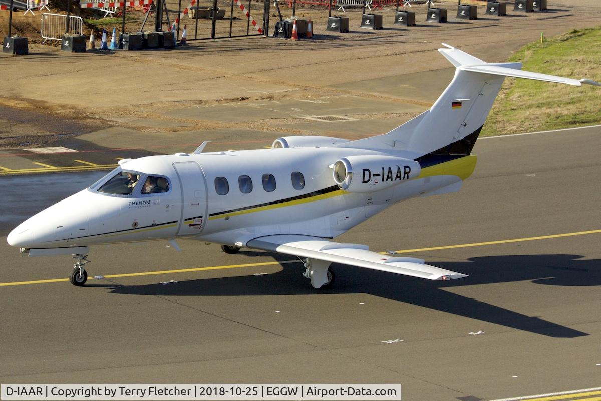 D-IAAR, 2010 Embraer EMB-500 Phenom 100 C/N 50000127, At London-Luton