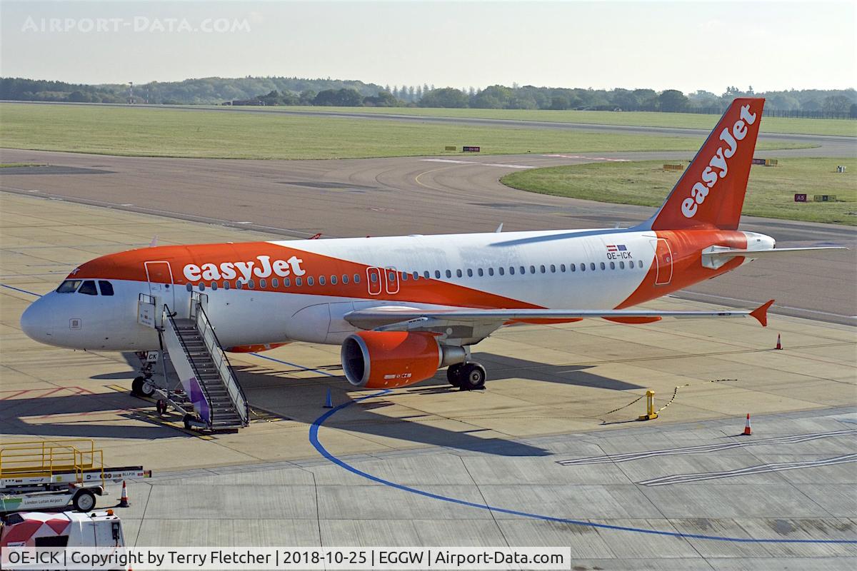 OE-ICK, 2012 Airbus A320-214 C/N 5020, At London-Luton