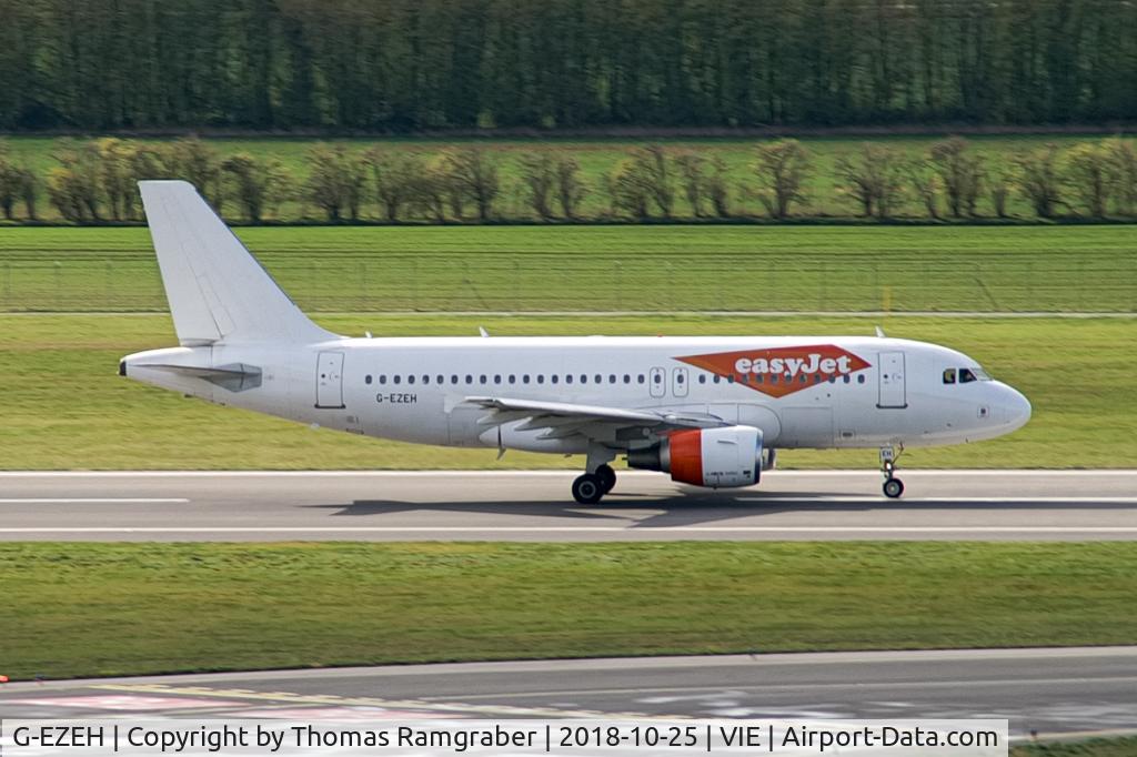 G-EZEH, 2004 Airbus A319-111 C/N 2184, easyJet Airline Airbus A319