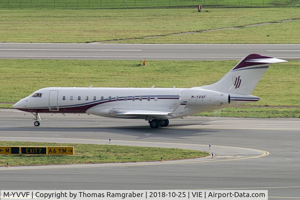 M-YVVF, 2013 Bombardier BD-700-1A10 Global 6000 C/N 9590, Lightstar Aviation Bombardier Global 6000