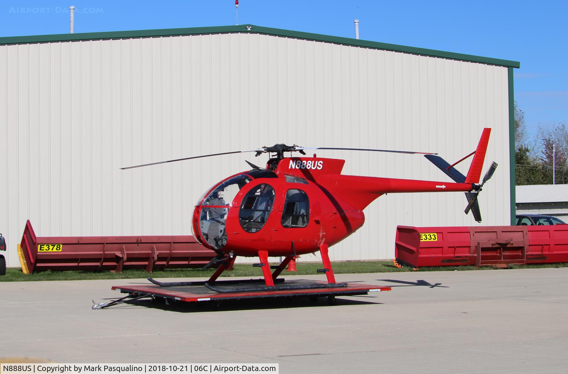 N888US, 1968 Hughes 369A C/N 180282, Hughes 369A