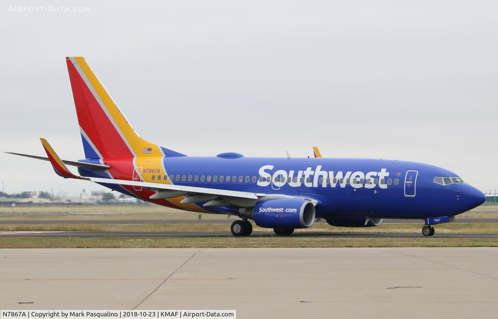 N7867A, 2002 Boeing 737-7Q8 C/N 30633, Boeing 737-7Q8
