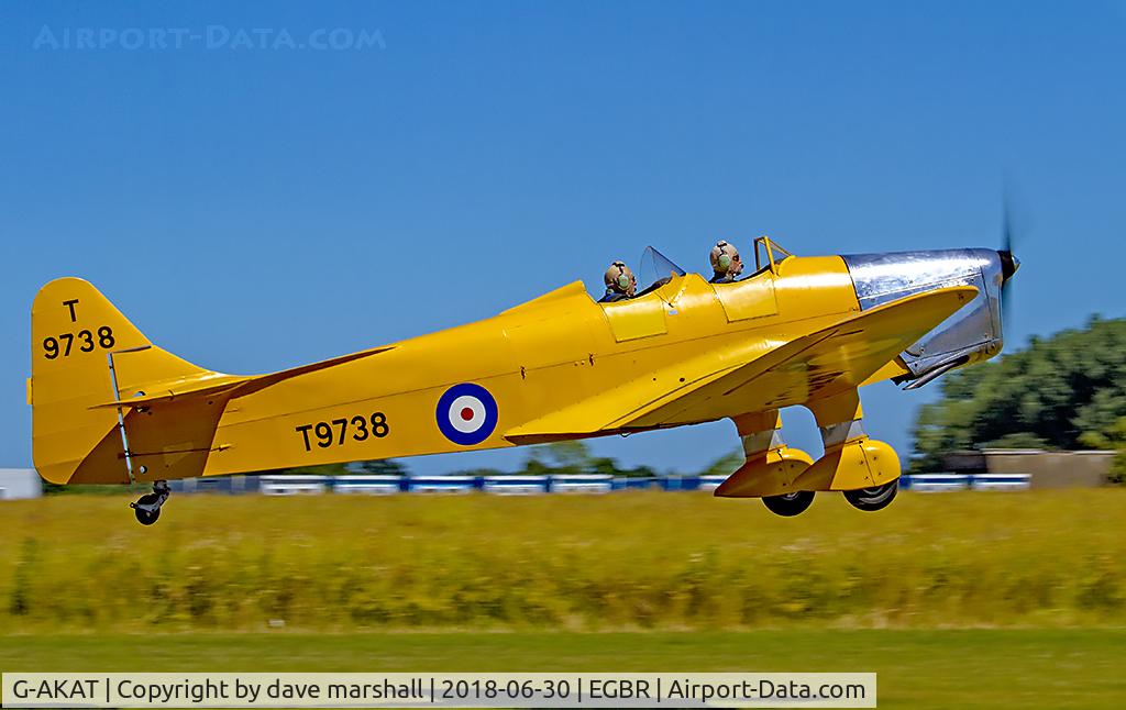 G-AKAT, 1940 Miles M14A Hawk Trainer 3 C/N 2005, In good shape
