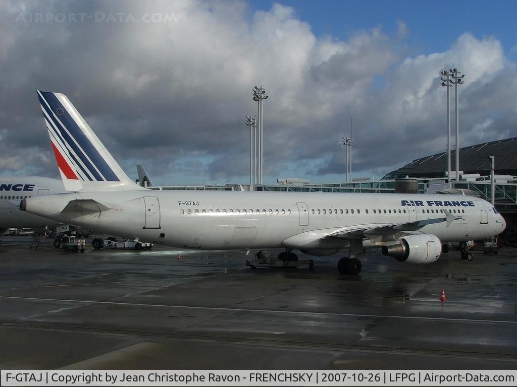 F-GTAJ, 2001 Airbus A321-211 C/N 1476, hub Air France
