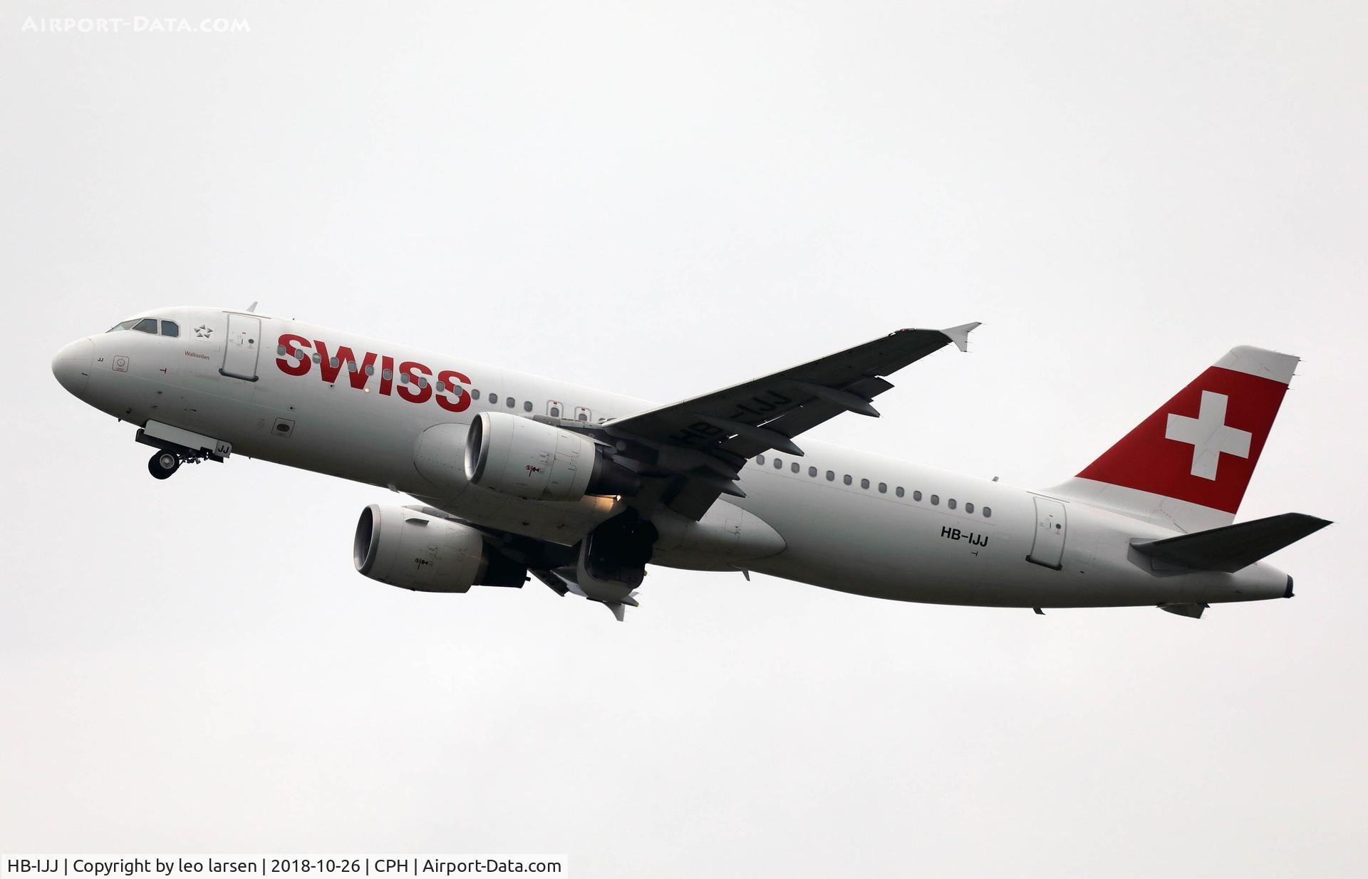 HB-IJJ, 1996 Airbus A320-214 C/N 585, Copenhagen 26.10.2018