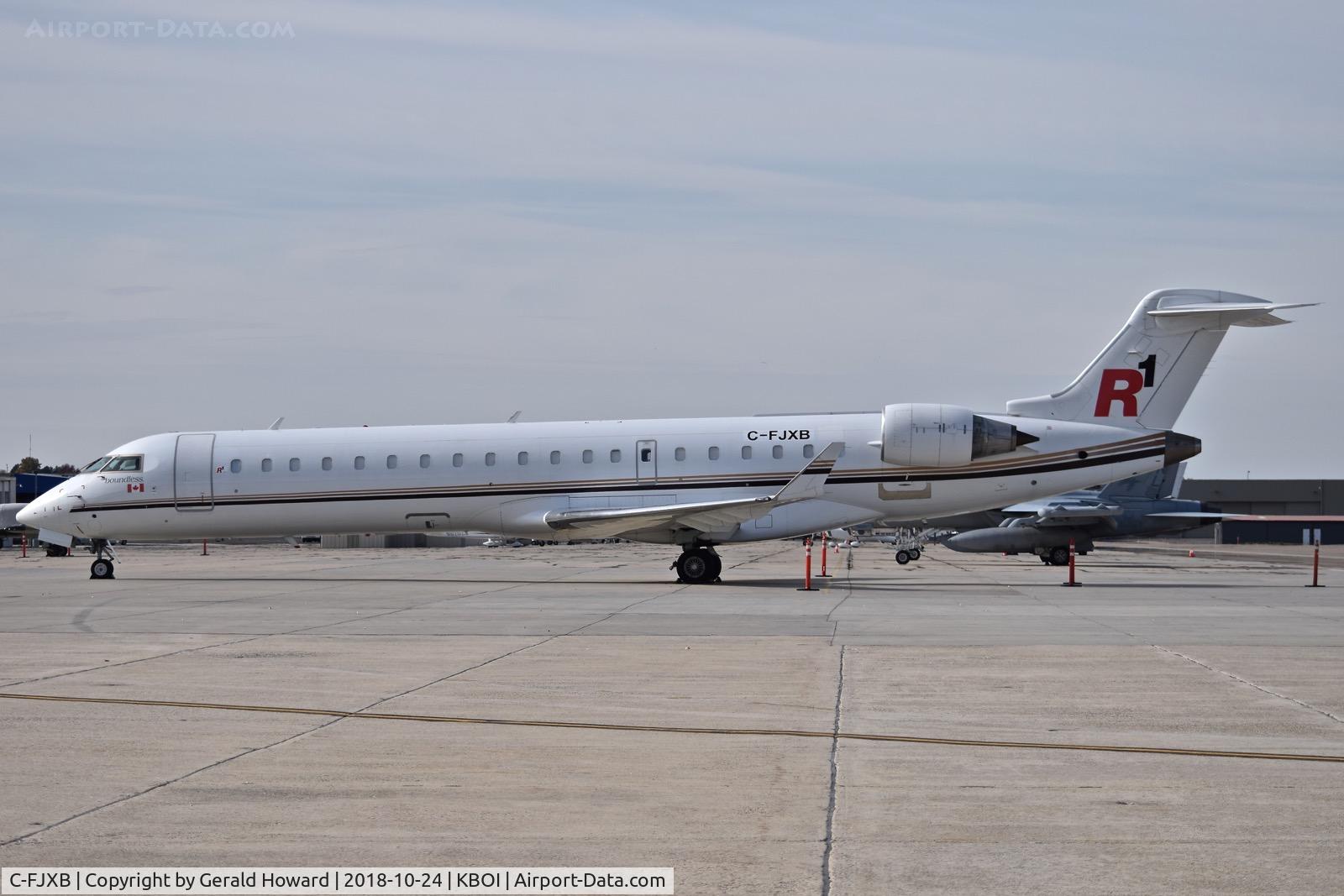 C-FJXB, 2015 Bombardier DHC-8Q-402NG Dash 8 C/N 4504, Parked on south GS ramp.