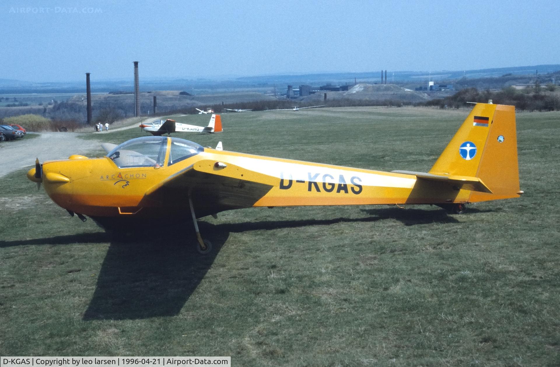 D-KGAS, Scheibe SF-25C Falcke C/N 44367, Goslar Germany 21.4.1996