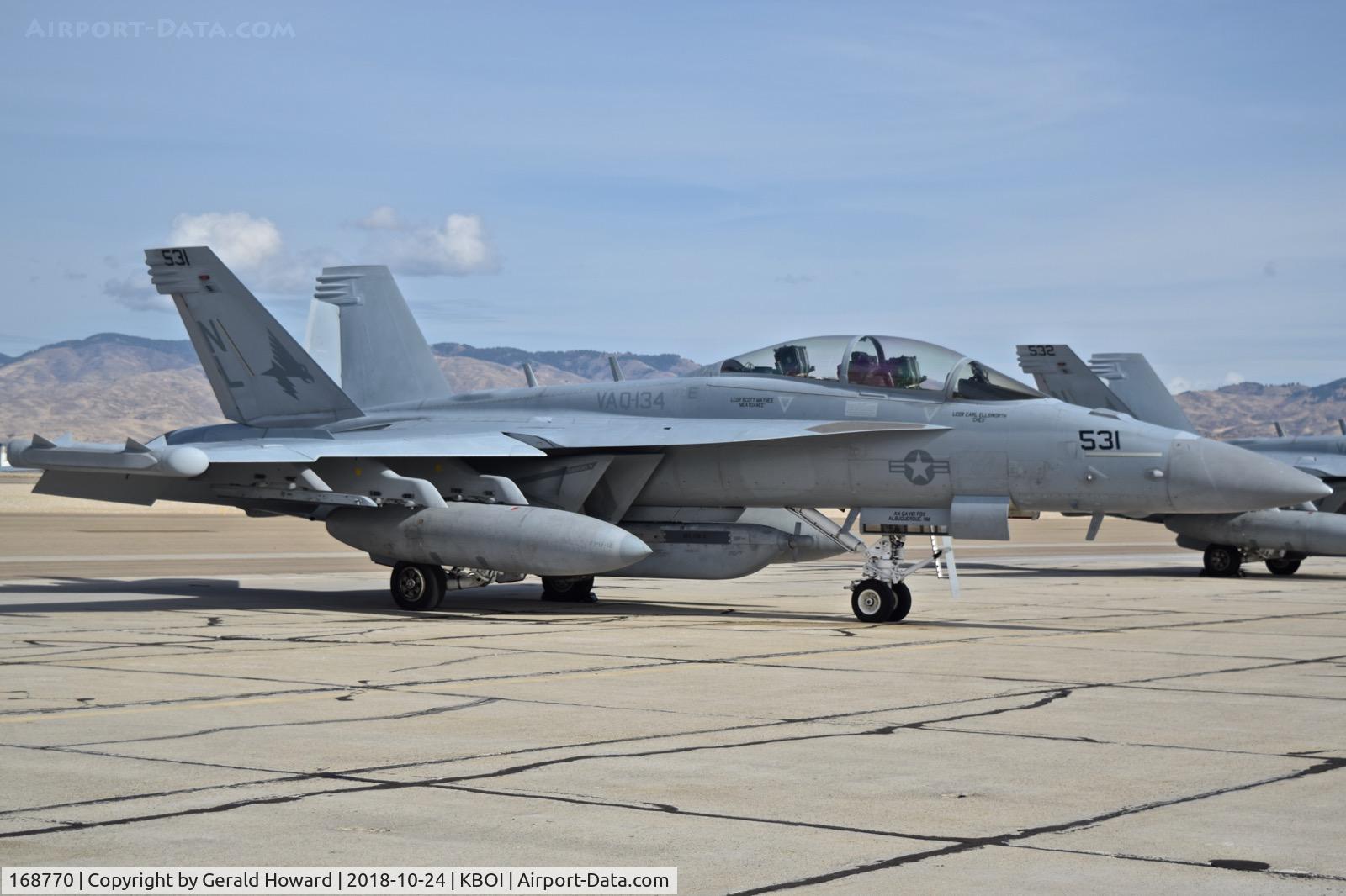 168770, Boeing EA-18G Growler C/N G-84, VAQ-134 