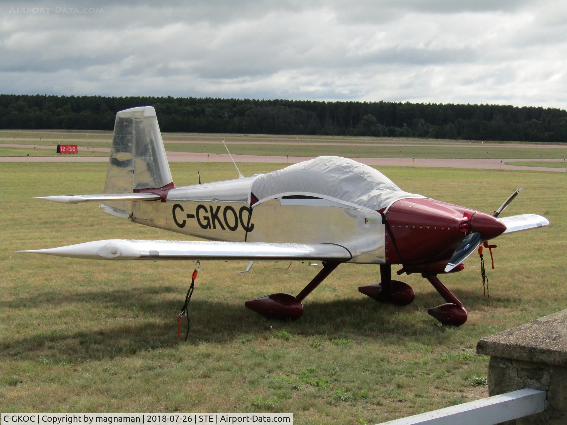 C-GKOC, Vans RV-9A C/N 91358, at stevens point during EAA