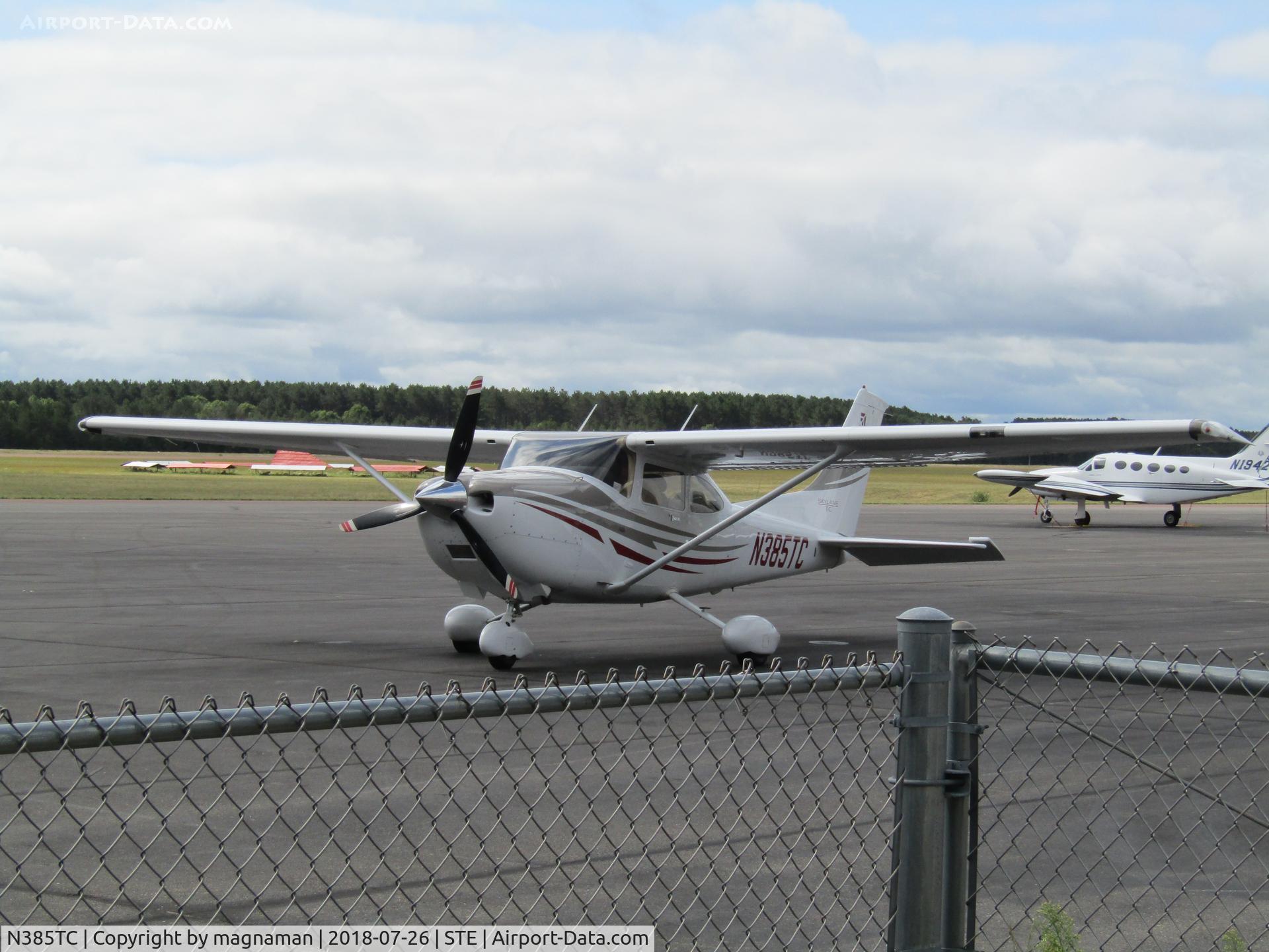 N385TC, 2005 Cessna T182T Turbo Skylane C/N T18208385, on apron