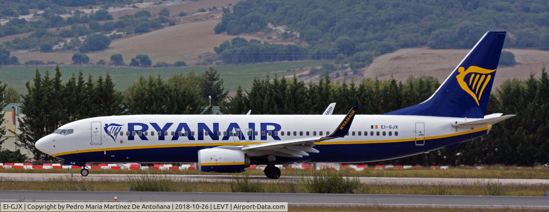 EI-GJX, 2018 Boeing 737-8AS C/N 44845, Foronda - Vitoria-Gasteiz - Euskadi - España