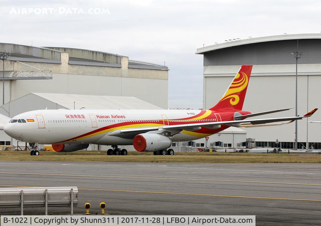 B-1022, 2017 Airbus A330-343 C/N 1827, Waiting his delivery...
