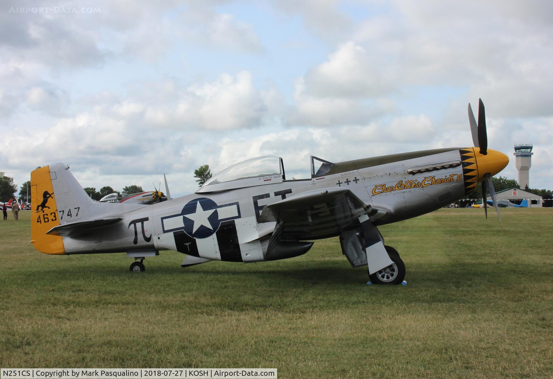 N251CS, North American F-51D Mustang C/N 44-74977N, North American P-51D