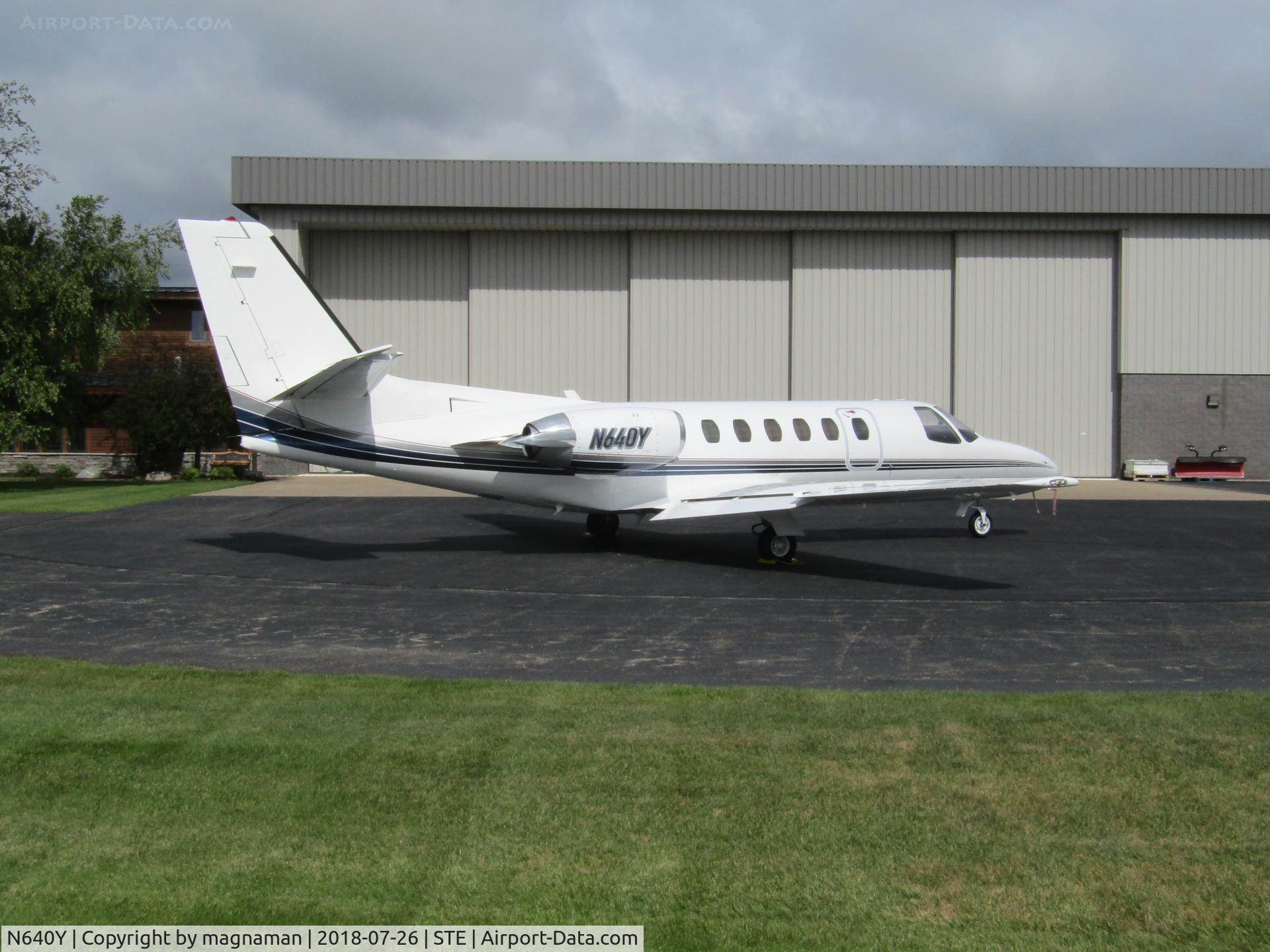 N640Y, 1988 Cessna 550 Citation II C/N 550-0590, only biz seen at this visit