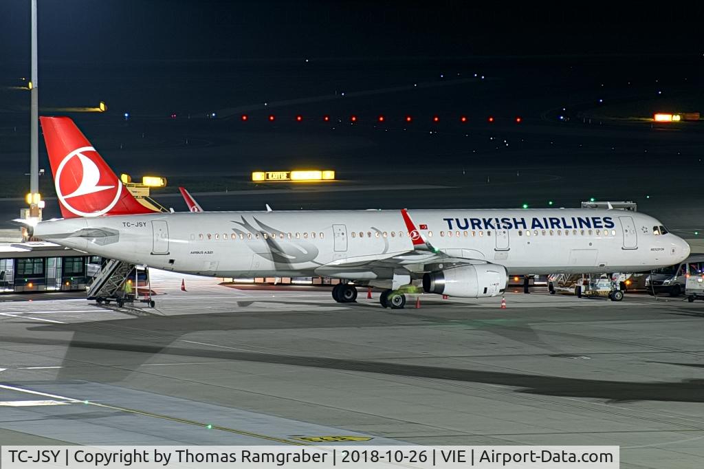 TC-JSY, 2015 Airbus A321-231 C/N 6758, Turkish Airlines Airbus A321