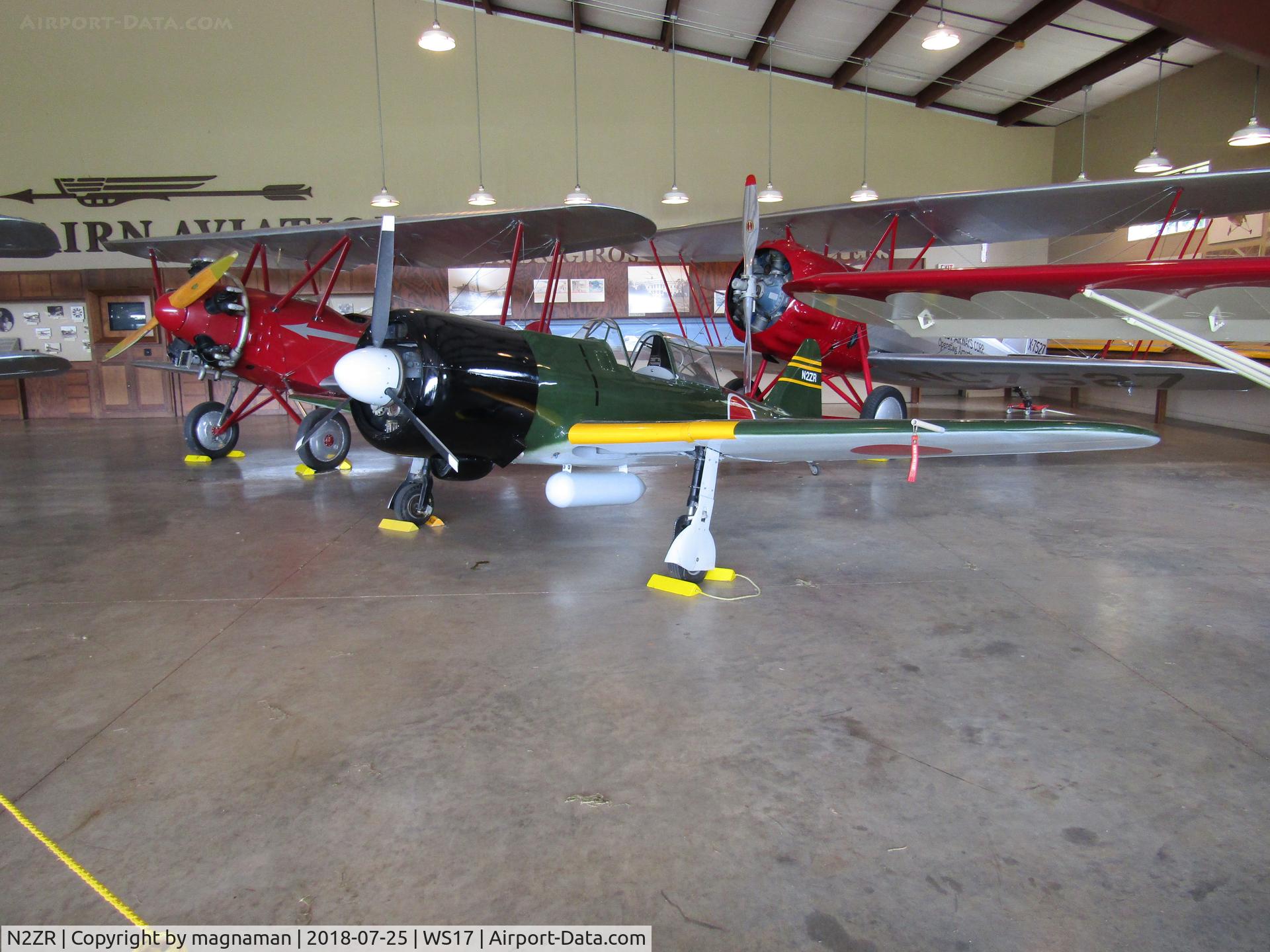 N2ZR, 2005 Osmundson Donald J W A R A6M5 ZERO C/N 2, at pioneer airport oshkosh