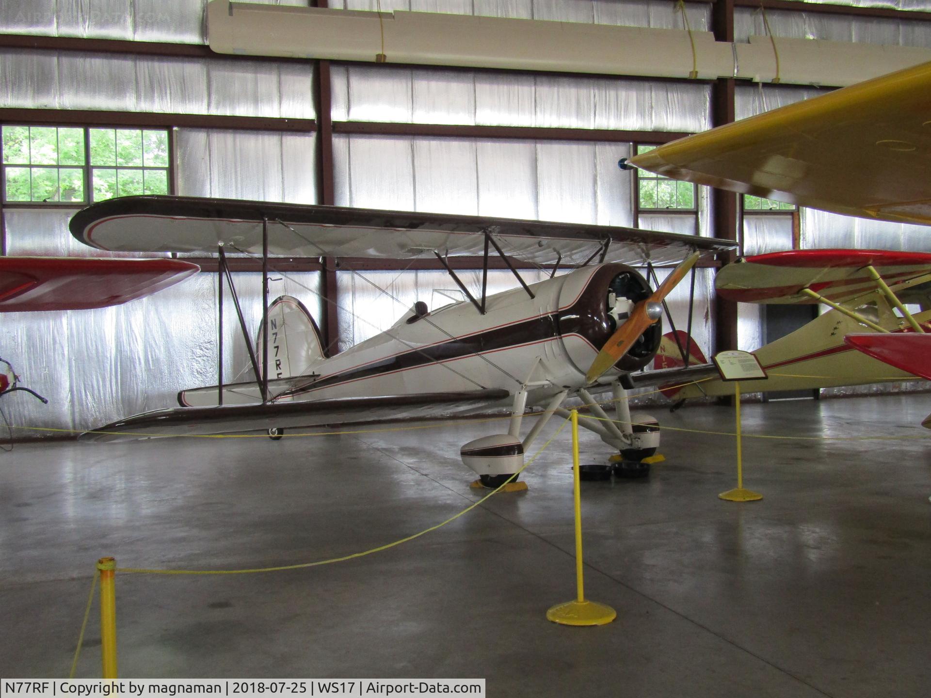 N77RF, 1931 Great Lakes 2T-1A Sport Trainer C/N 260, at pioneer
