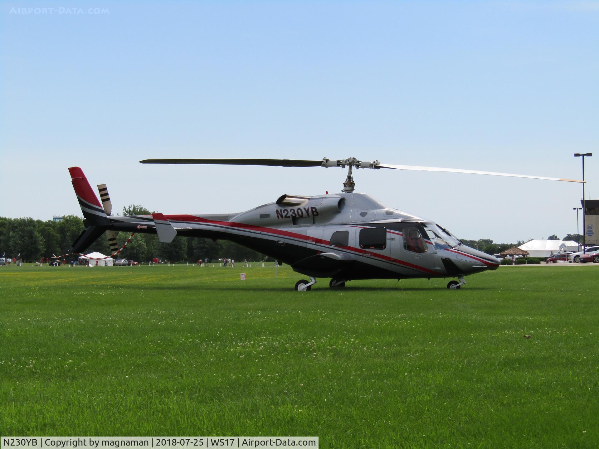 N230YB, 1994 Bell 230 C/N 23023, my first bell 230 sighting