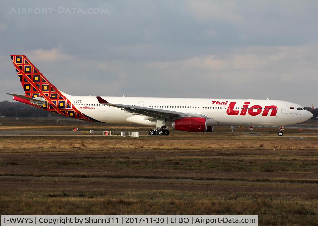 F-WWYS, 2017 Airbus A330-343 C/N 1832, C/n 1832 - To be HS-LAJ