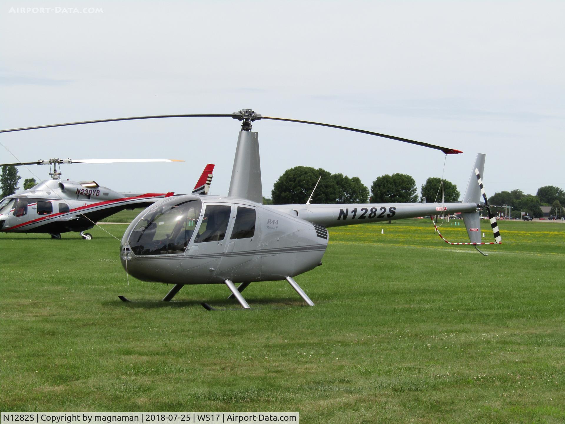N1282S, 2014 Robinson R44  Raven II C/N 13618, at pioneer for EAA 18