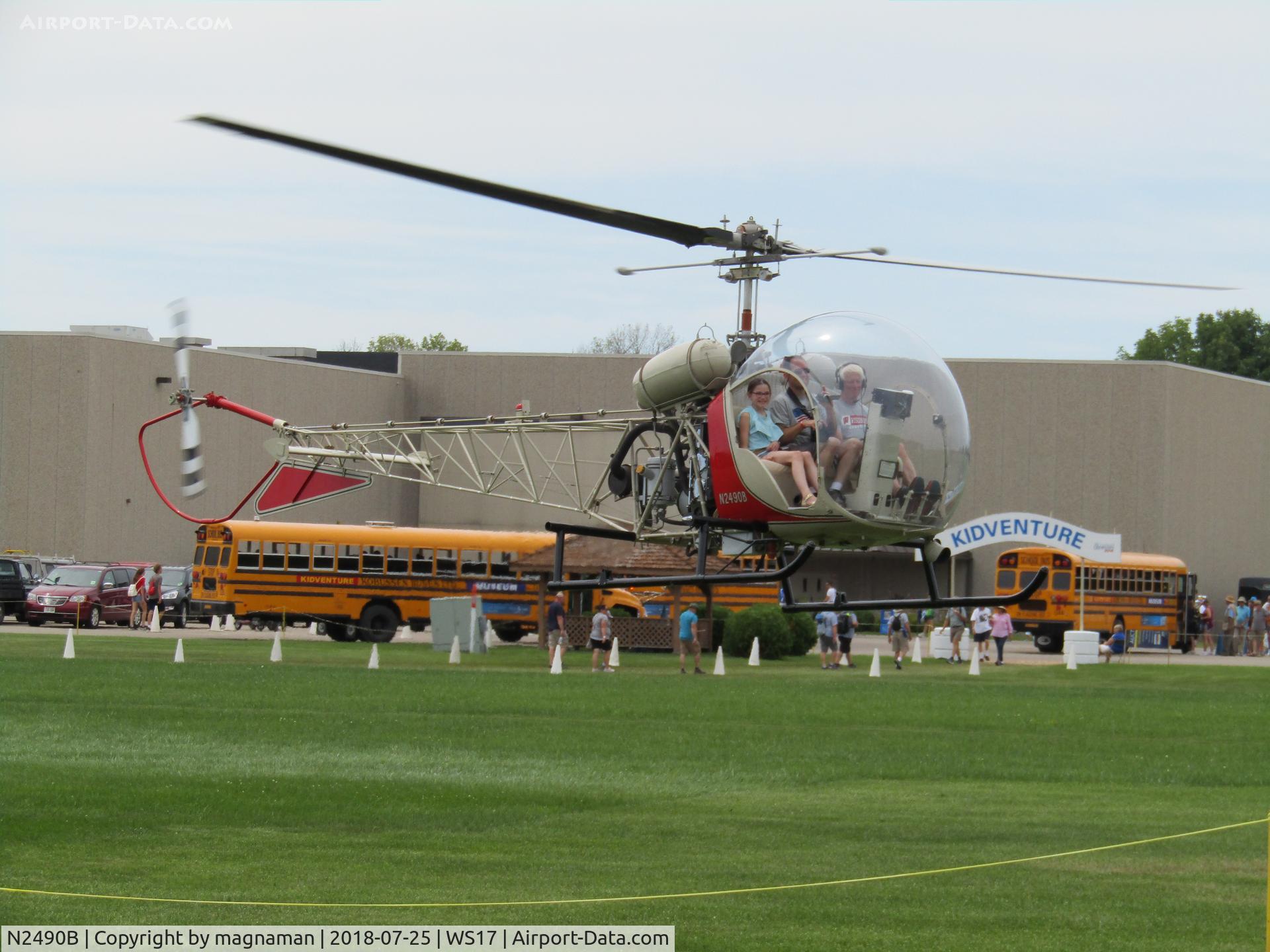 N2490B, 1956 Bell 47G-2 C/N 1516, more happy customers