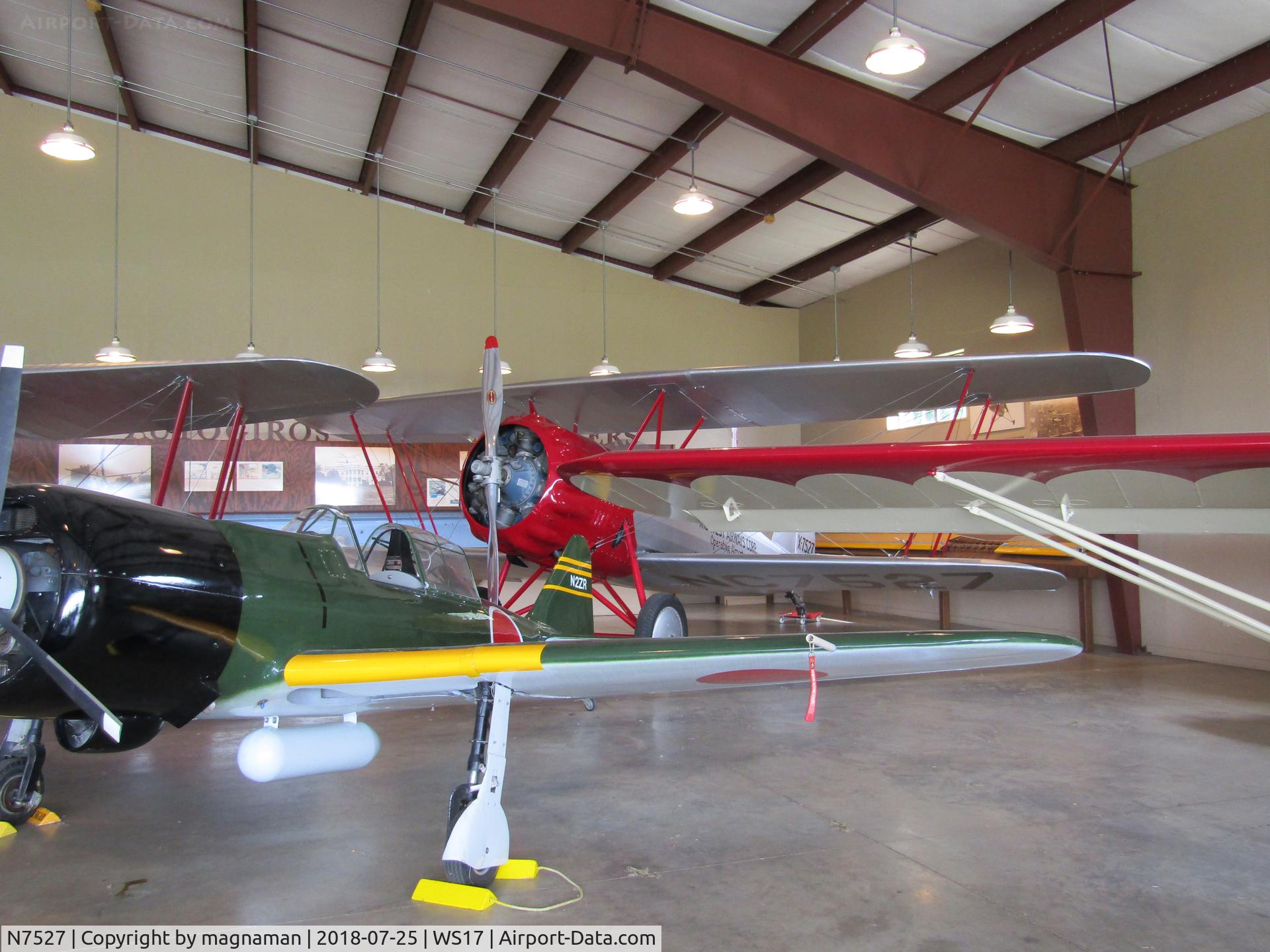 N7527, 1928 Waco CTO C/N A-33, wacky waco