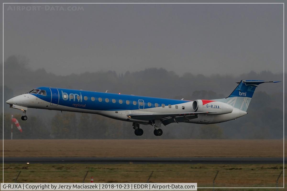 G-RJXA, 1999 Embraer EMB-145EP (ERJ-145EP) C/N 145136, Embraer EMB-145EP (ERJ-145EP)