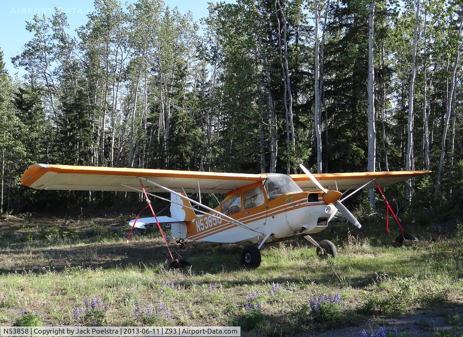 N53858, 1975 Bellanca 7GCBC C/N 891-76, N53858 at Copper center airport AK