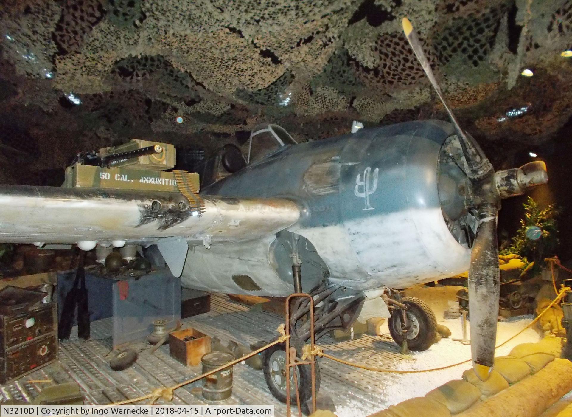 N3210D, 1943 Grumman F4F-3 Wildcat C/N 12296, Grumman F4F-3 Wildcat at the NMNA, Pensacola FL