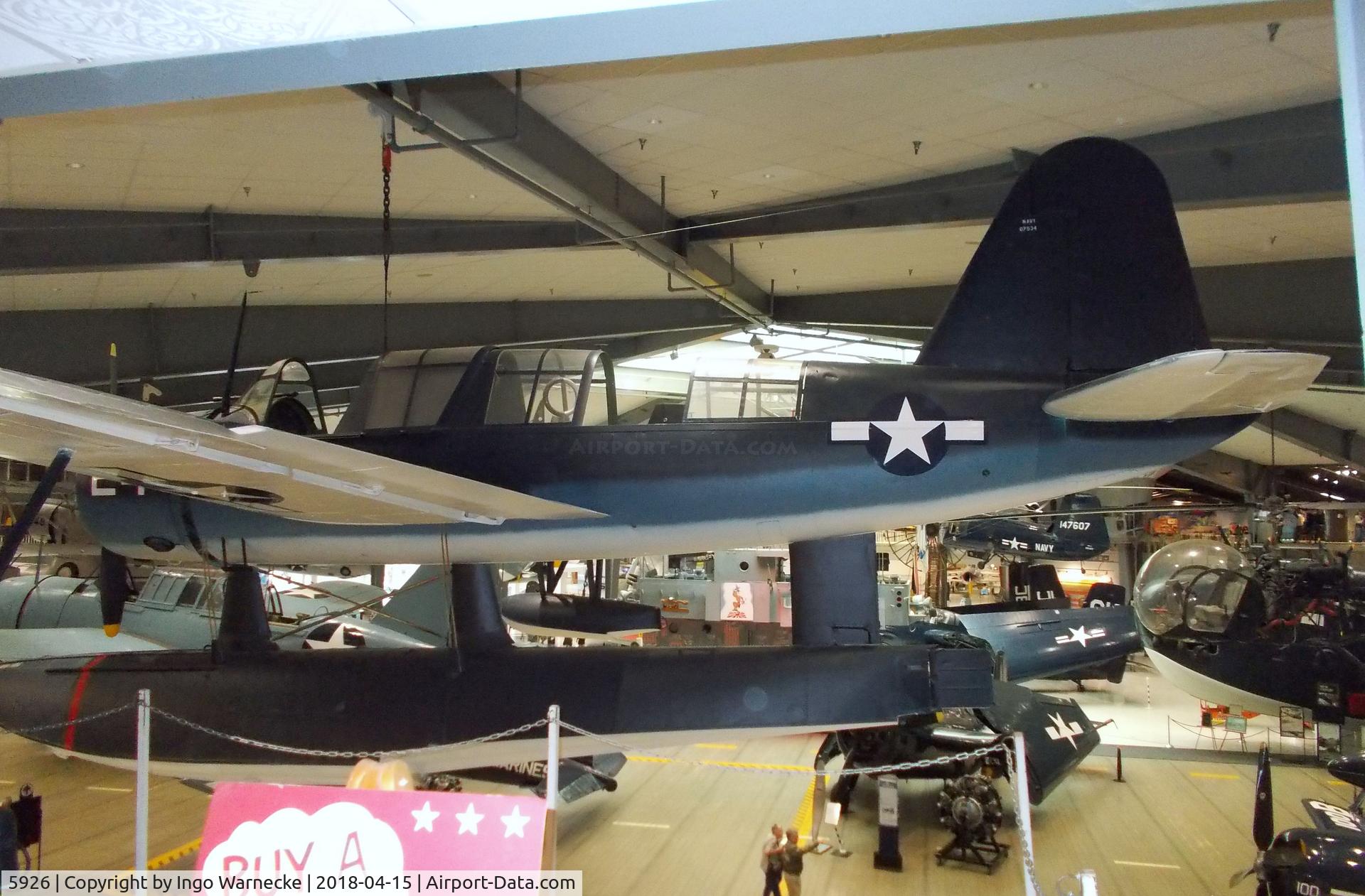 5926, 1942 Vought OS2U-3 Kingfisher C/N A-752, Vought OS2U-3 Kingfisher at the NMNA, Pensacola FL