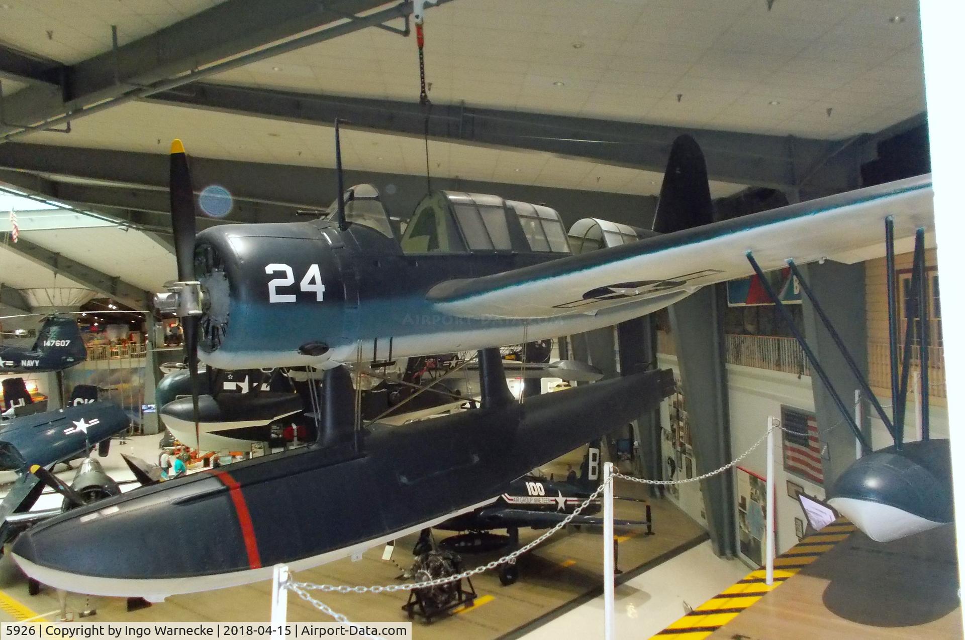 5926, 1942 Vought OS2U-3 Kingfisher C/N A-752, Vought OS2U-3 Kingfisher at the NMNA, Pensacola FL