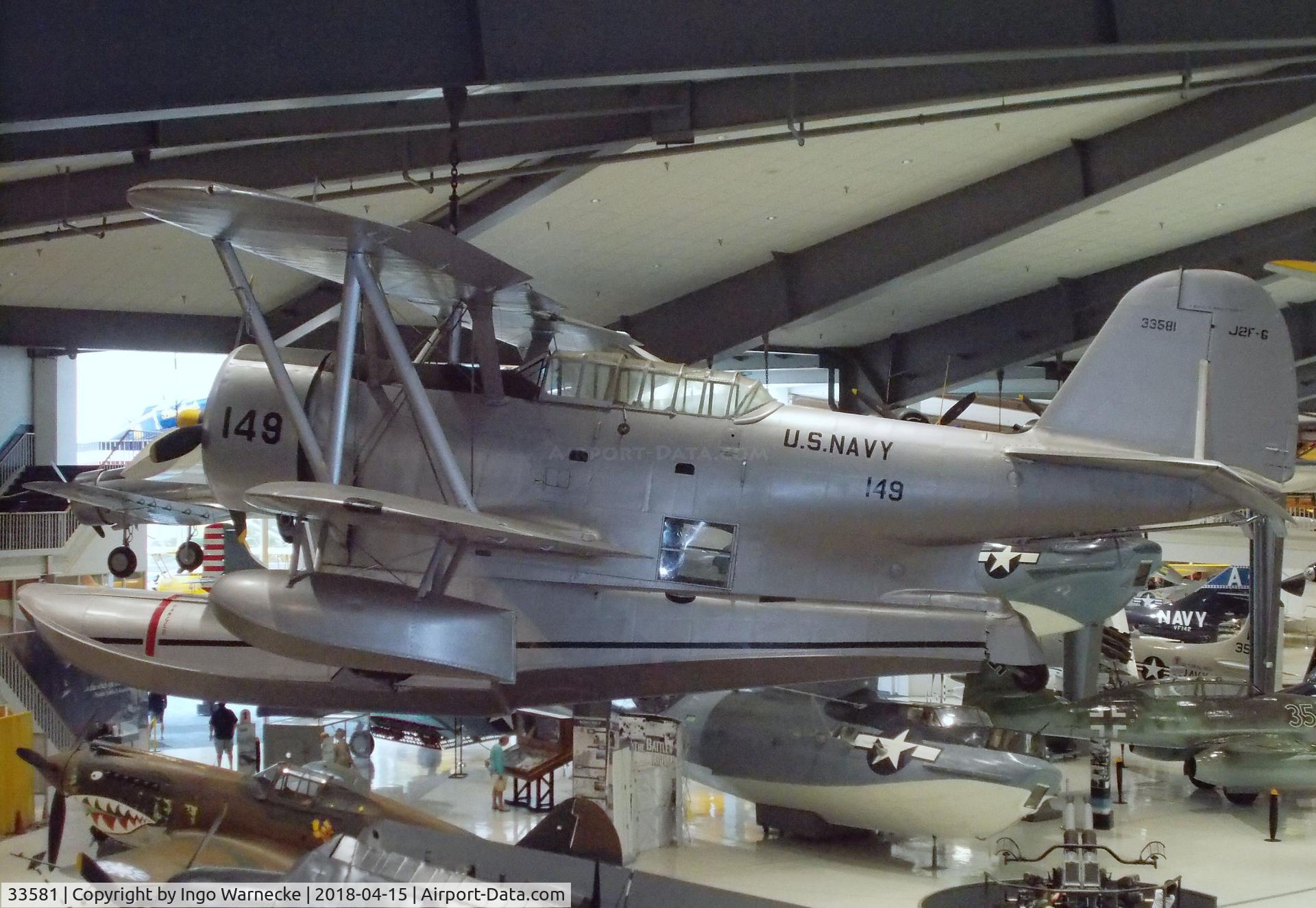 33581, Grumman J2F-6 Duck C/N Not found 33581, Grumman J2F-6 Duck at the NMNA, Pensacola FL